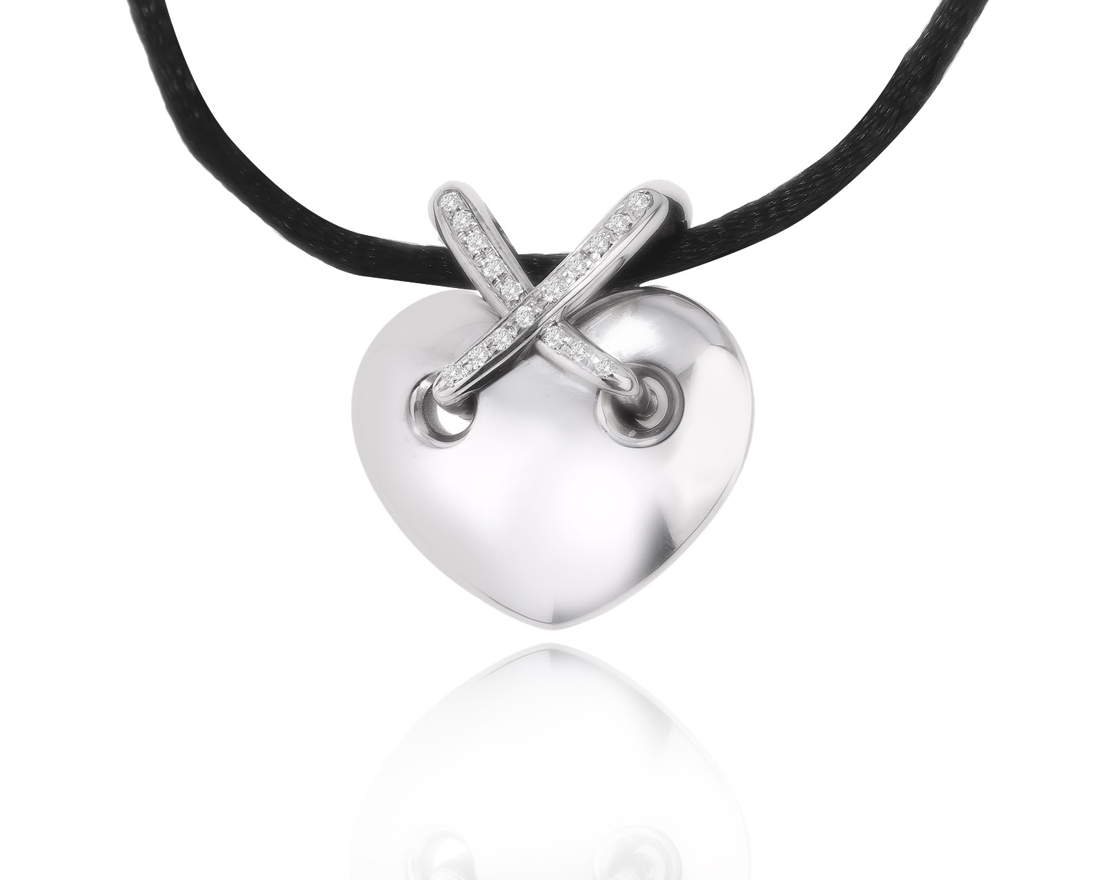 Оригинальный золотой кулон с бриллиантами 0.20ct Chaumet Liens 300724/4