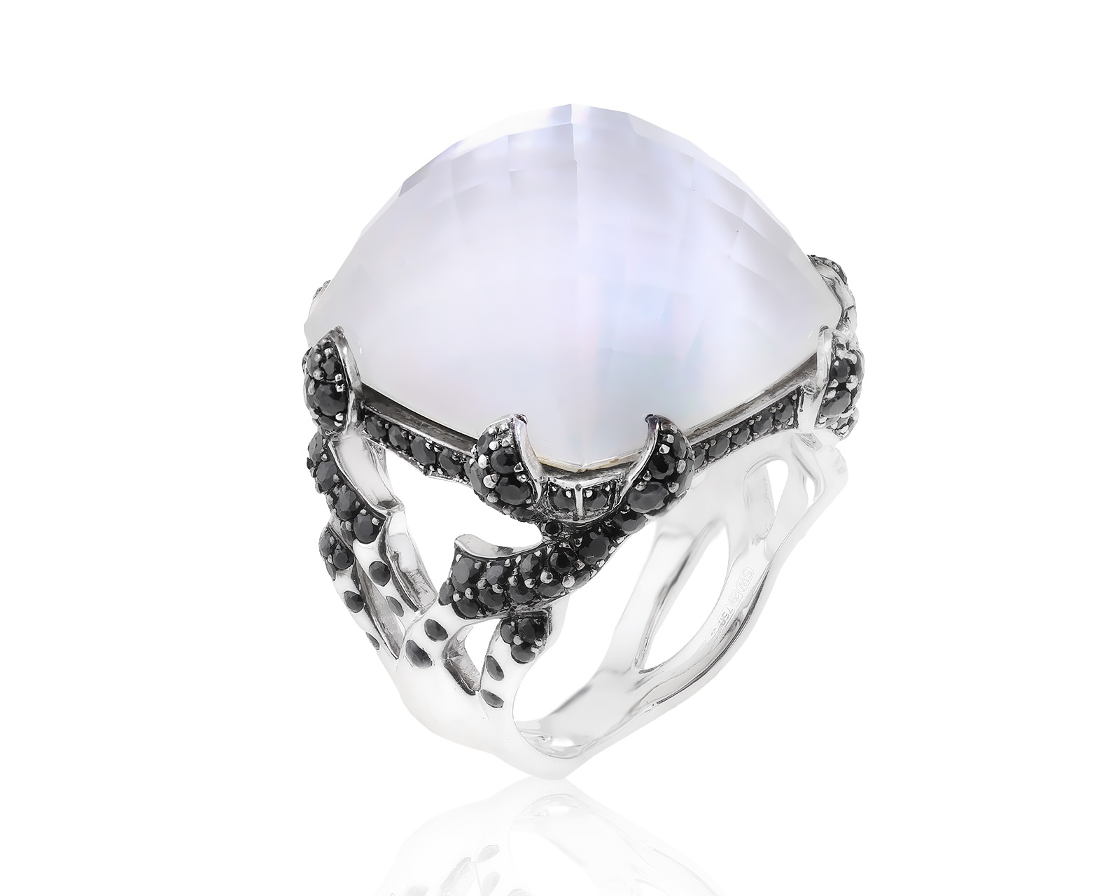 Оригинальное золотое кольцо с хрусталем 30.00ct Stephen Webster 291223/1