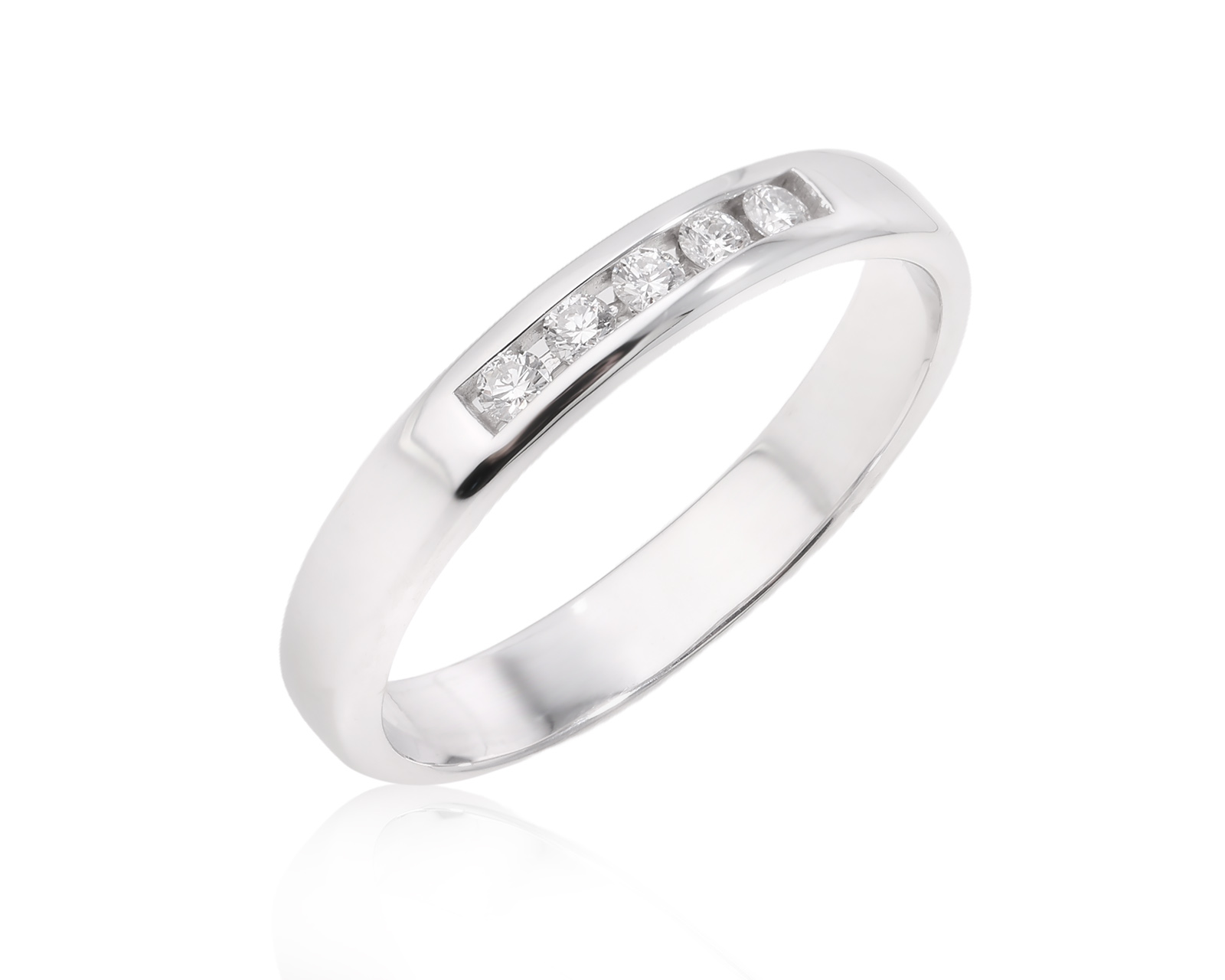 Золотое кольцо с бриллиантами 0.17ct 120125/1