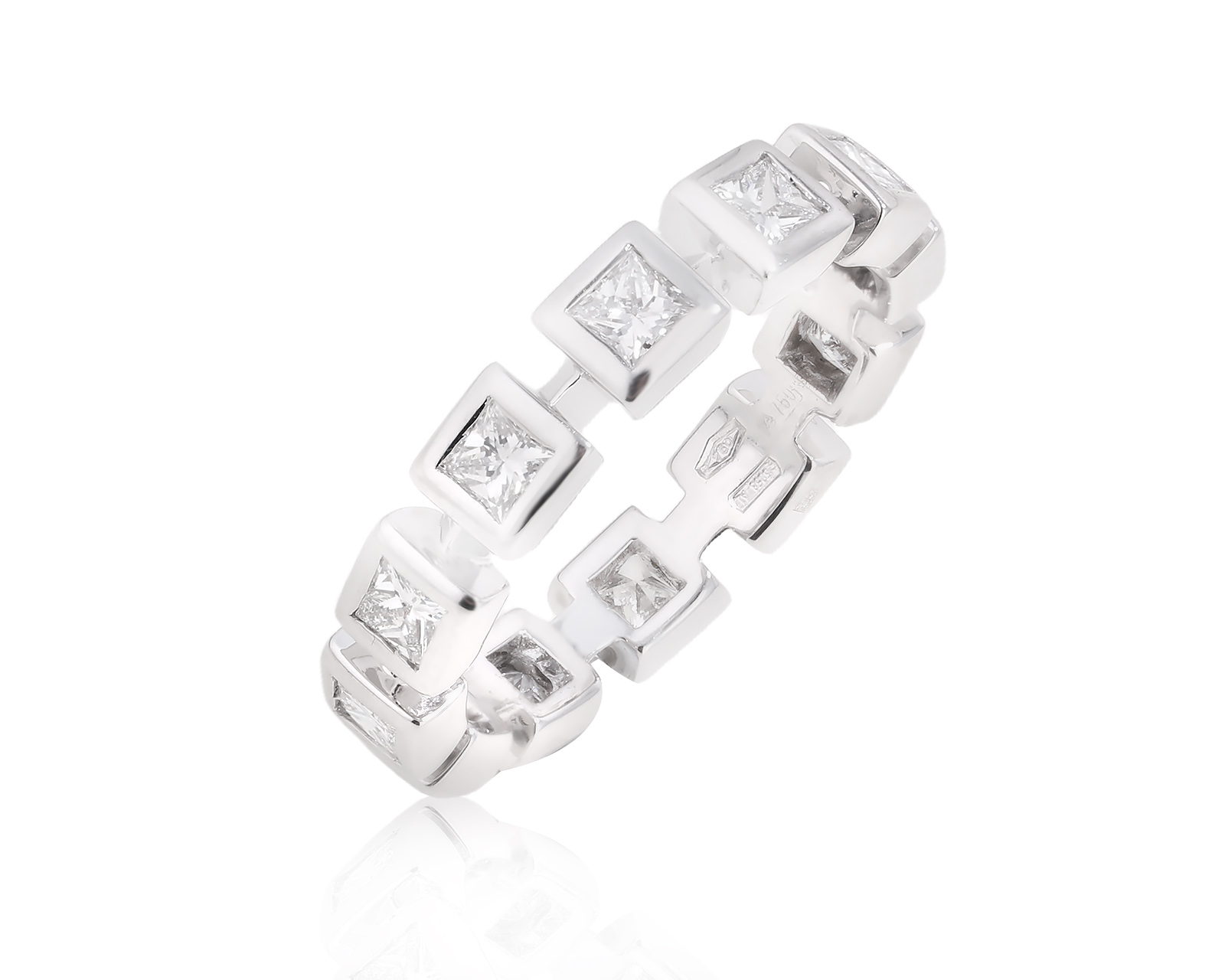 Оригинальное золотое кольцо с бриллиантами 1.32ct Luca Carati 160425/6