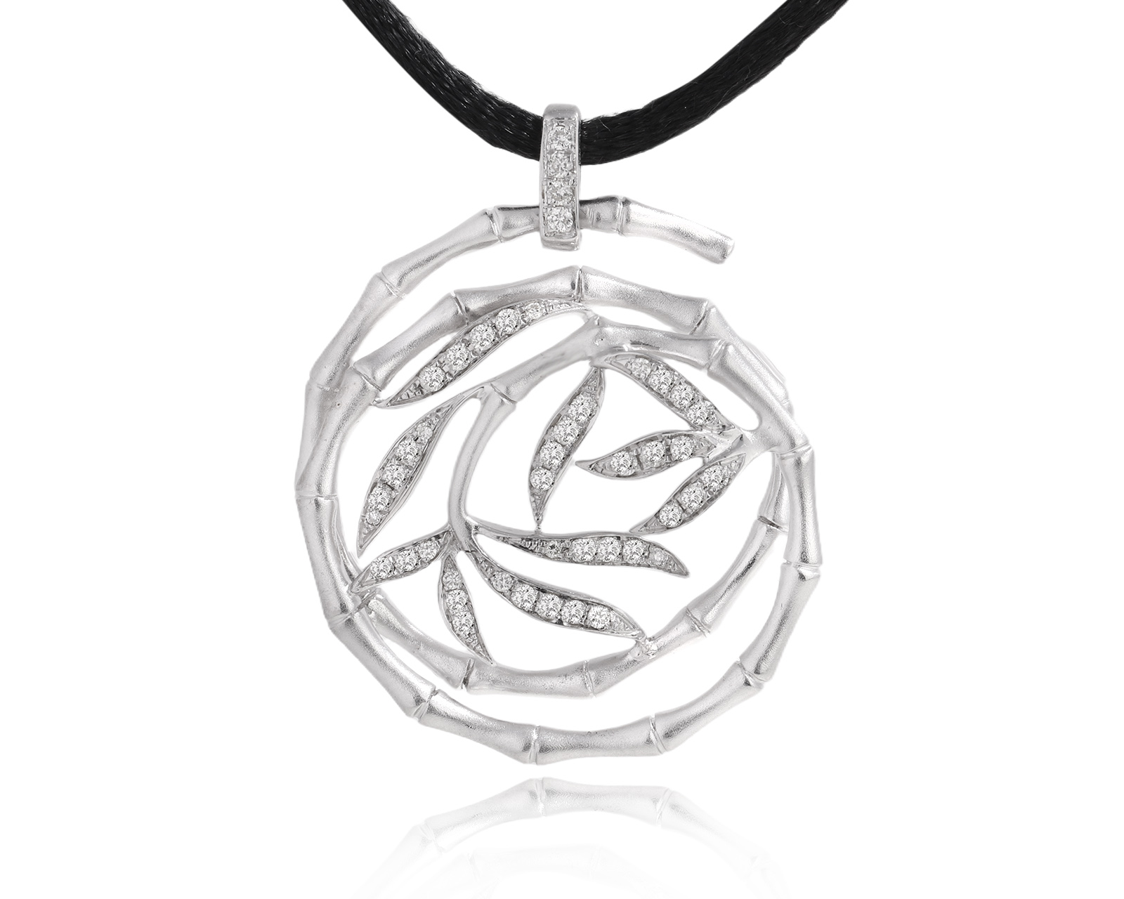 Золотой кулон с бриллиантами 0.37ct 091024/4