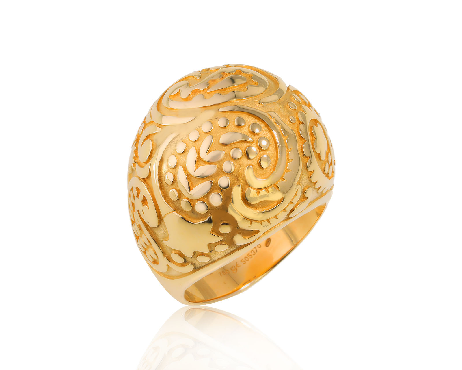 Оригинальное золотое кольцо Carrera y Carrera Aqua