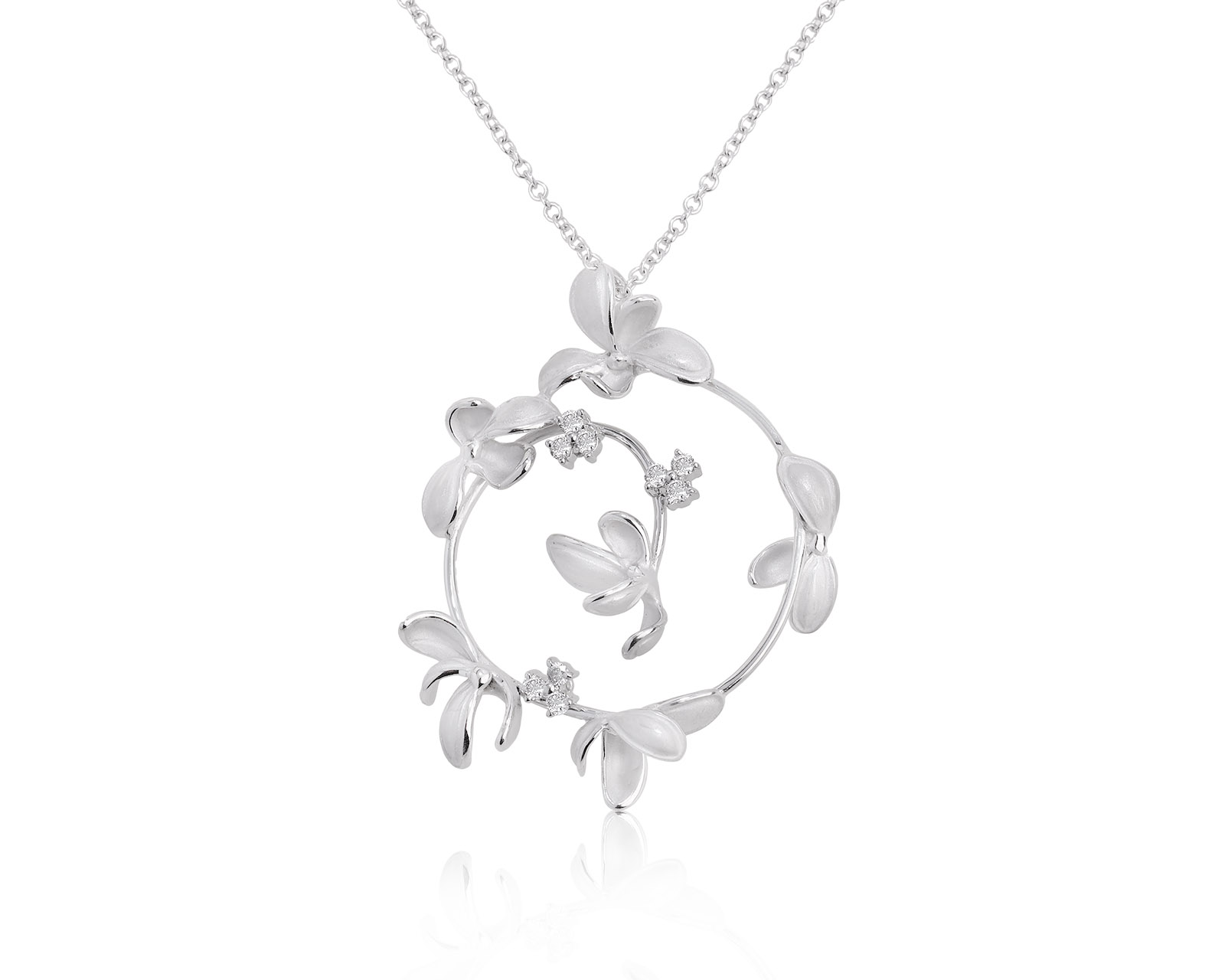 Оригинальный золотой кулон c бриллиантами 0.24ct Annamaria Cammilli 170422/1