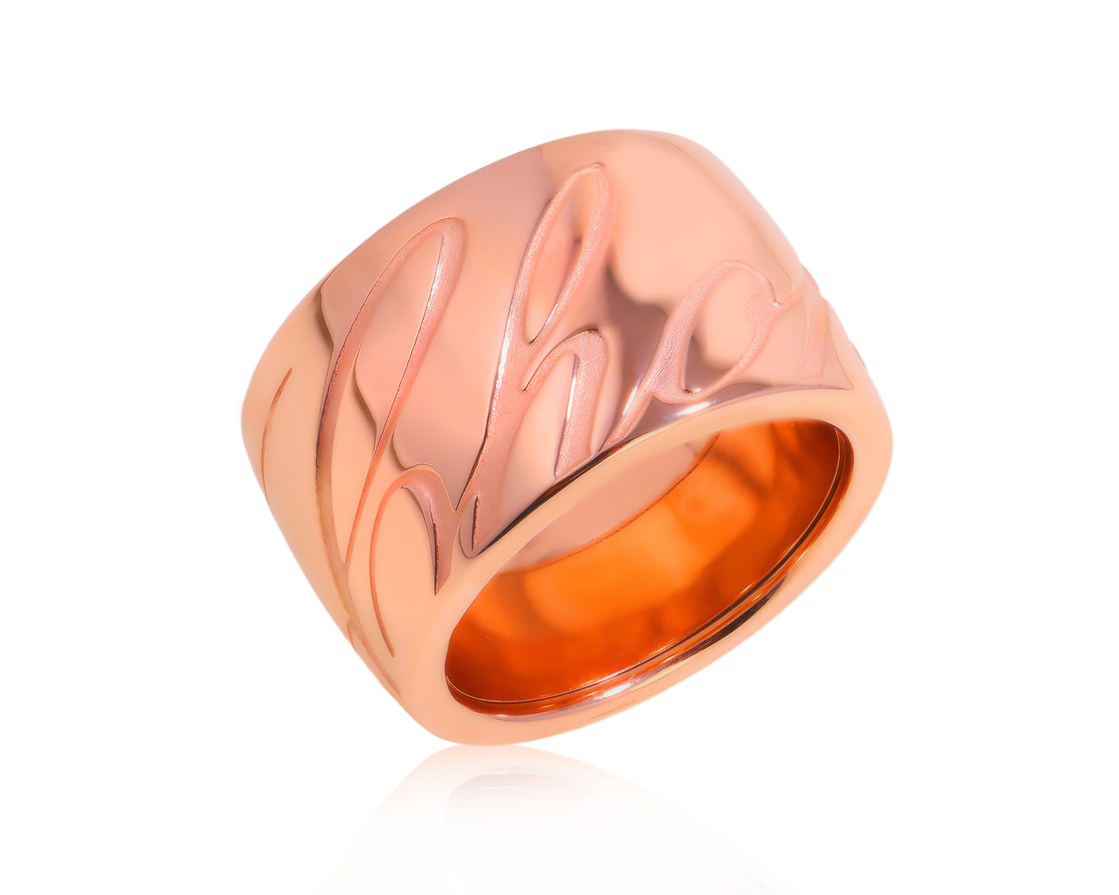 Оригинальное золотое кольцо Chopard Chopadissimo 240125/11