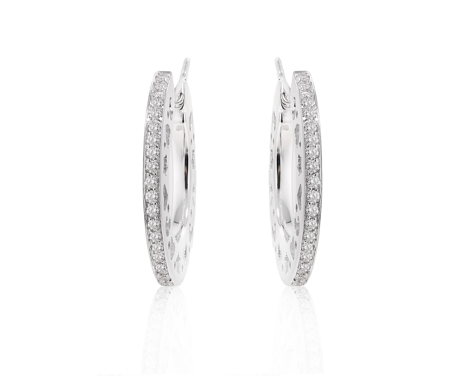 Оригинальные золотые серьги с бриллиантами 0.32ct Pasquale Bruni 280725/8