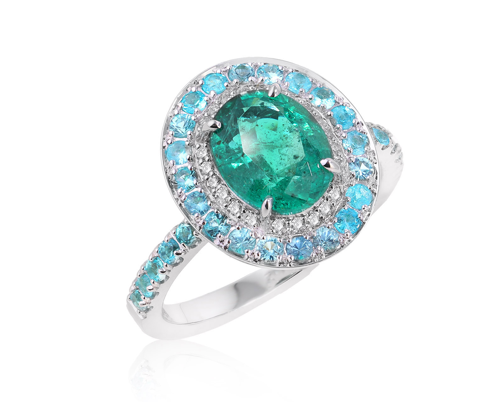 Золотое кольцо с изумрудом Замбия 2.00ct Evgeny Matveev 220125/Б99