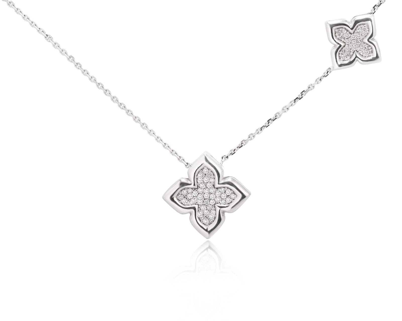 Оригинальное золотое колье с бриллиантами 0.17ct МЮЗ 040625/4