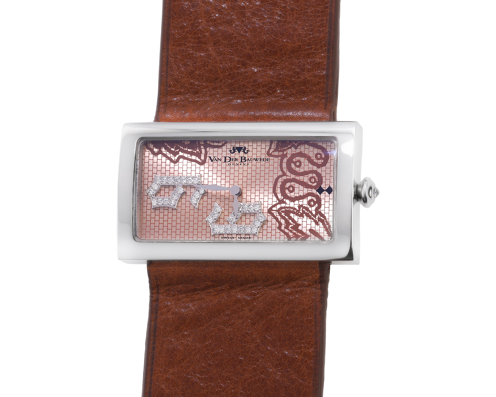 Оригинальные стальные часы Van Der Bauwede Lace