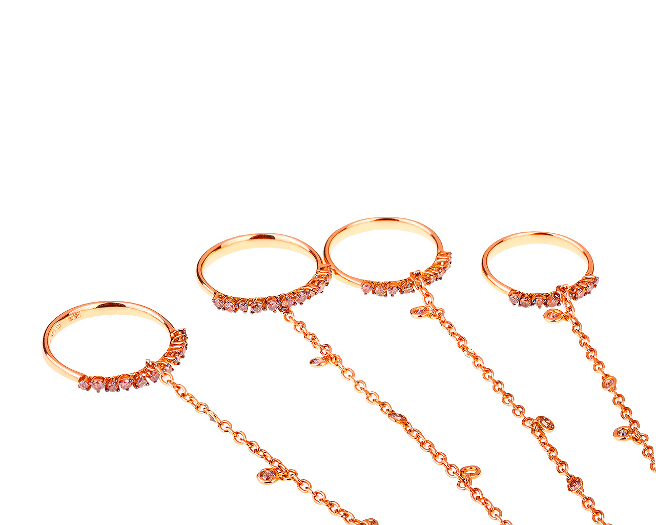 Оригинальный золотой слейв браслет Casato Miss Chi