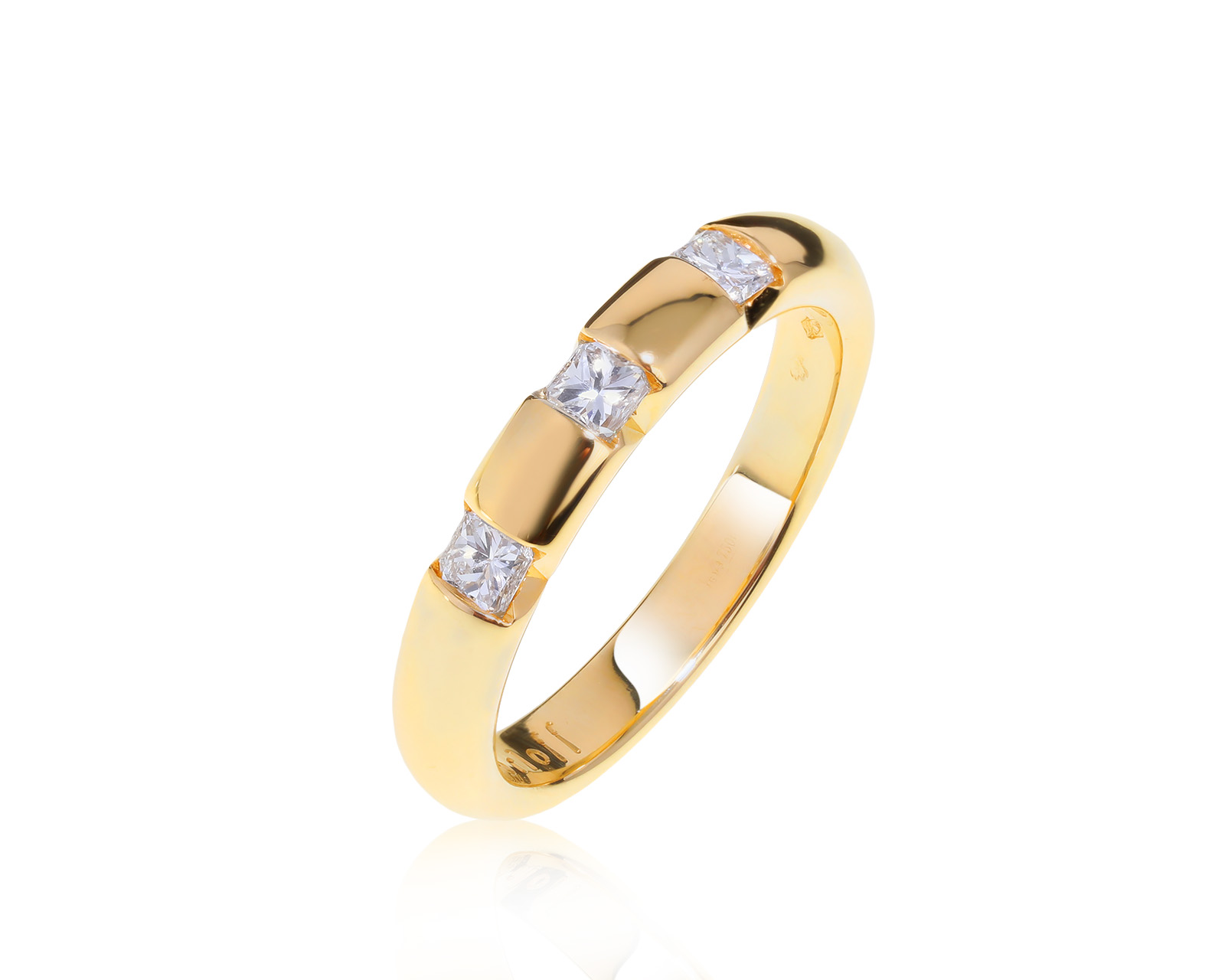 Оригинальное золотое кольцо с бриллиантами 0.61ct Korloff 230522/16