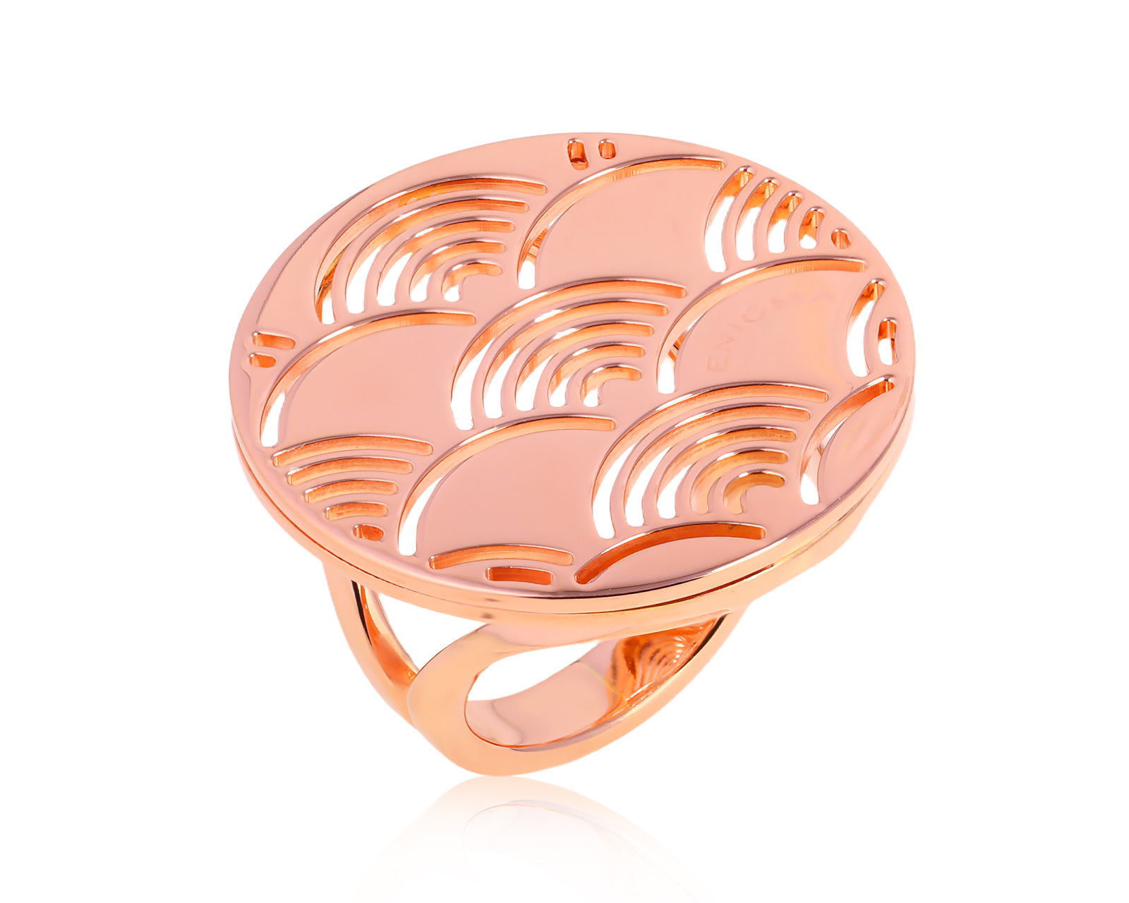 Оригинальное золотое кольцо Enigma 150325/3