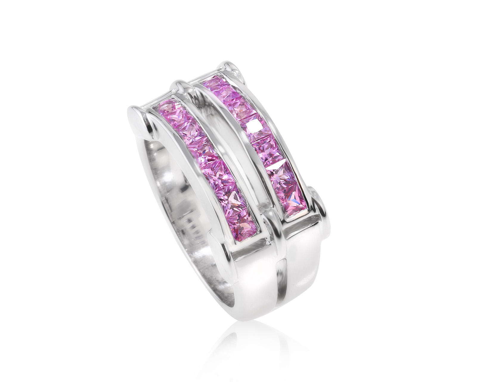 Оригинальное золотое кольцо c бриллиантами 1.12ct Adler Leyla