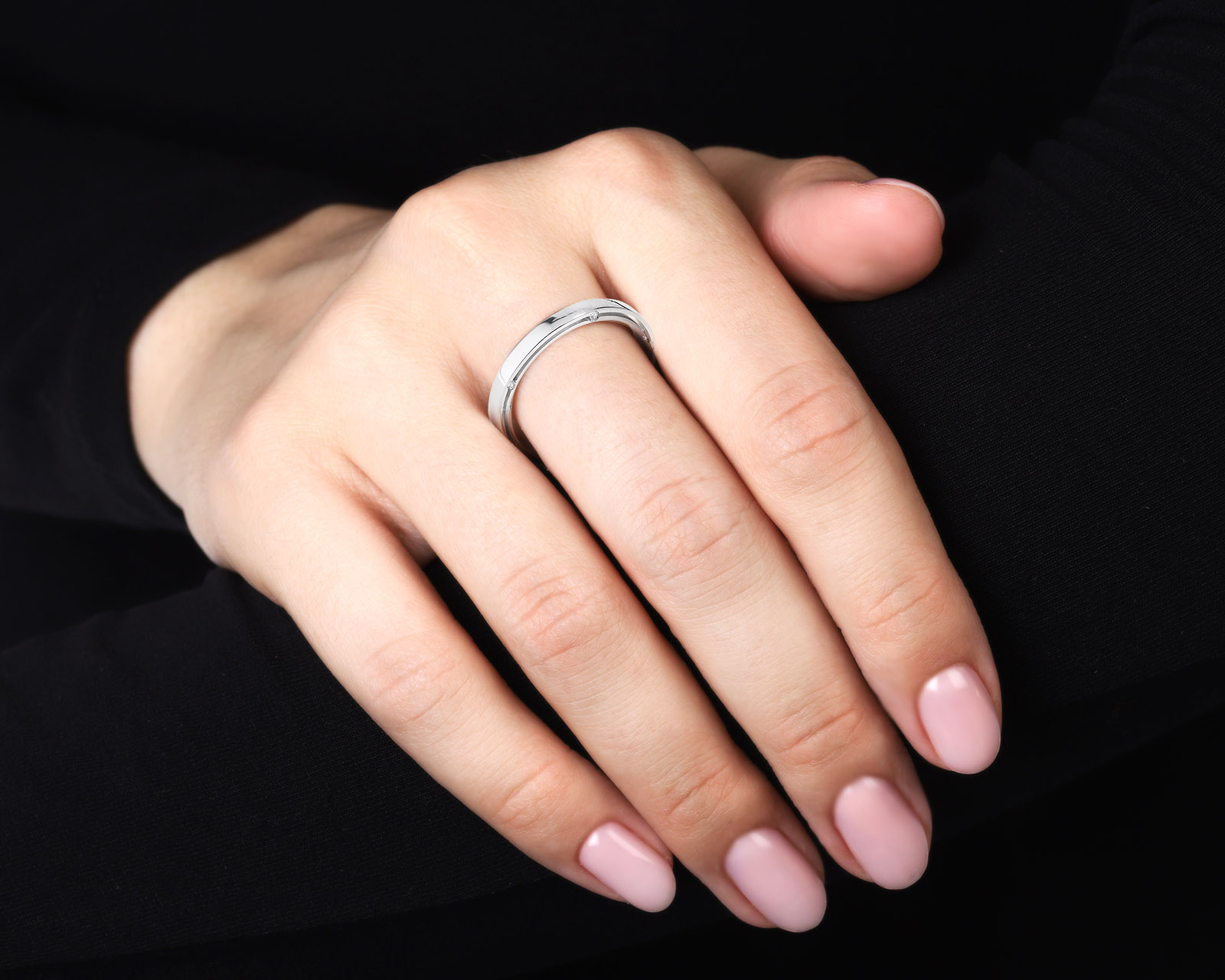 Оригинальное золотое кольцо Damiani D.Side