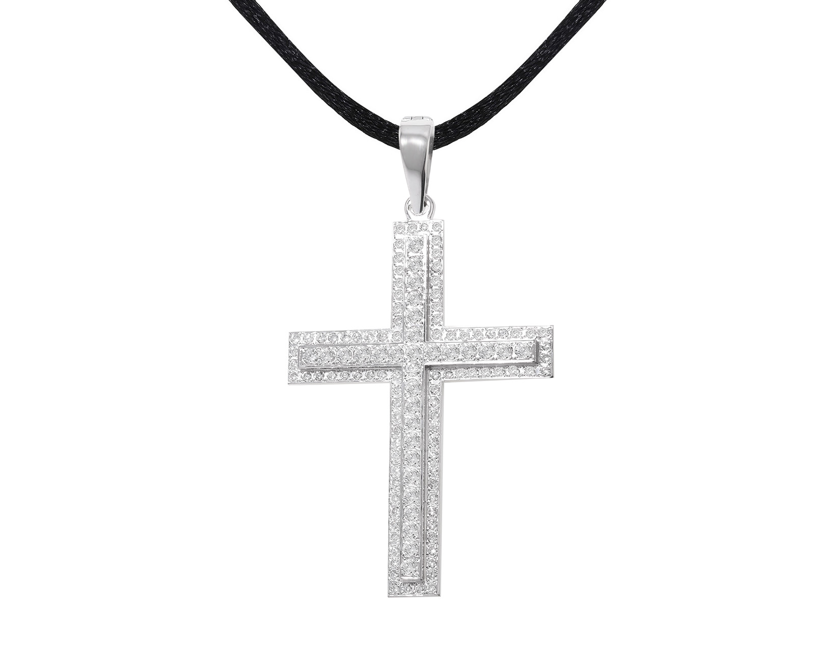 Превосходный золотой кулон с бриллиантами 4.22ct 010522/3