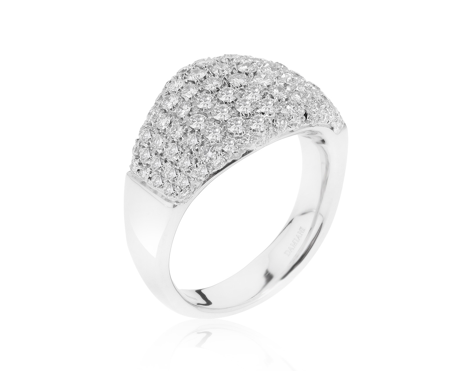 Оригинальное золотое кольцо с бриллиантами 2.11ct Damiani 281221/6