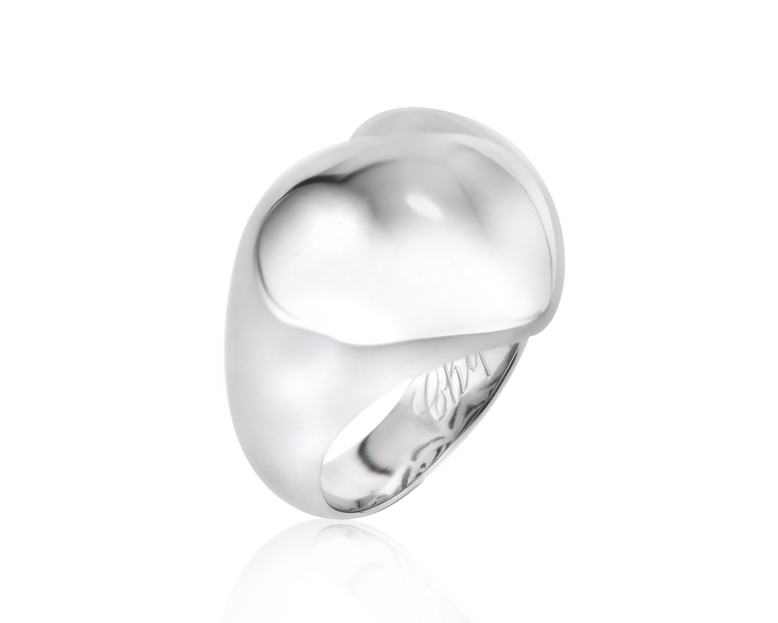 Оригинальное золотое кольцо Chopard Heart 241023/11