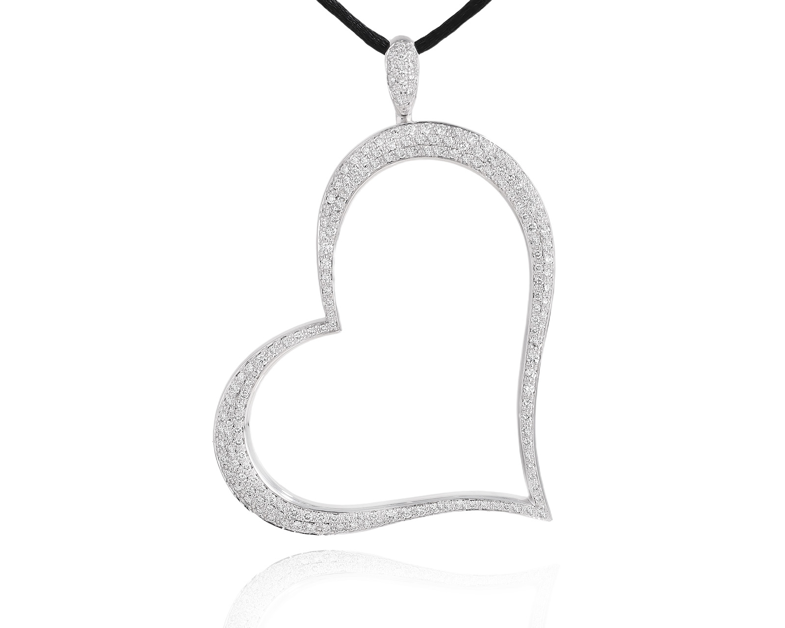 Оригинальный золотой кулон с бриллиантами 2.85ct Piaget Funny Heart 271224/5