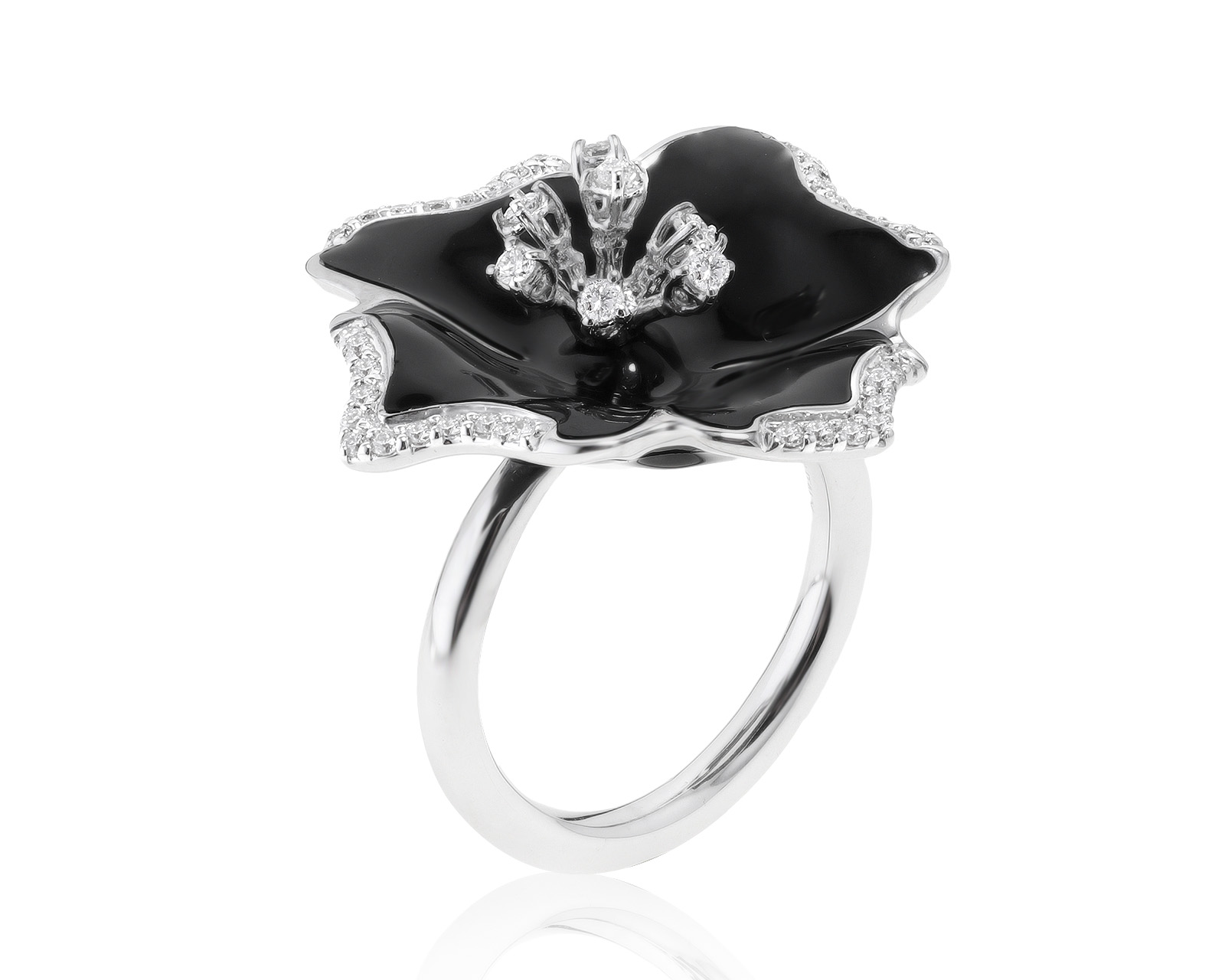 Оригинальное золотое кольцо с бриллиантами 0.30ct Roberto Coin 171121/4