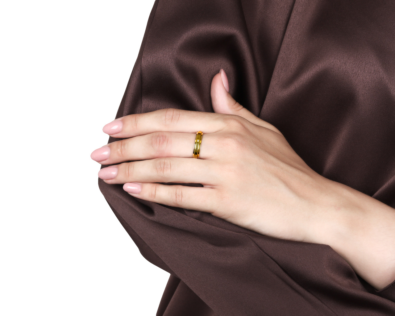 Оригинальное золотое кольцо с бриллиантом 0.02ct Piaget Possession