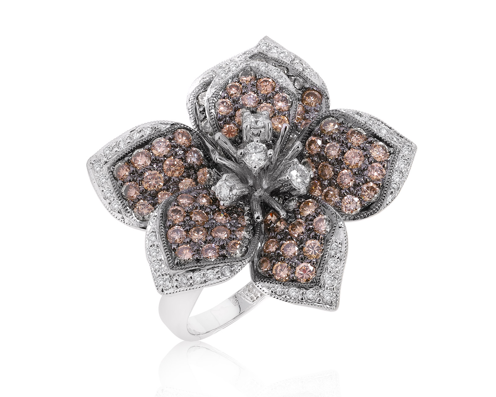 Золотое кольцо с бриллиантами 2.17ct 070225/1