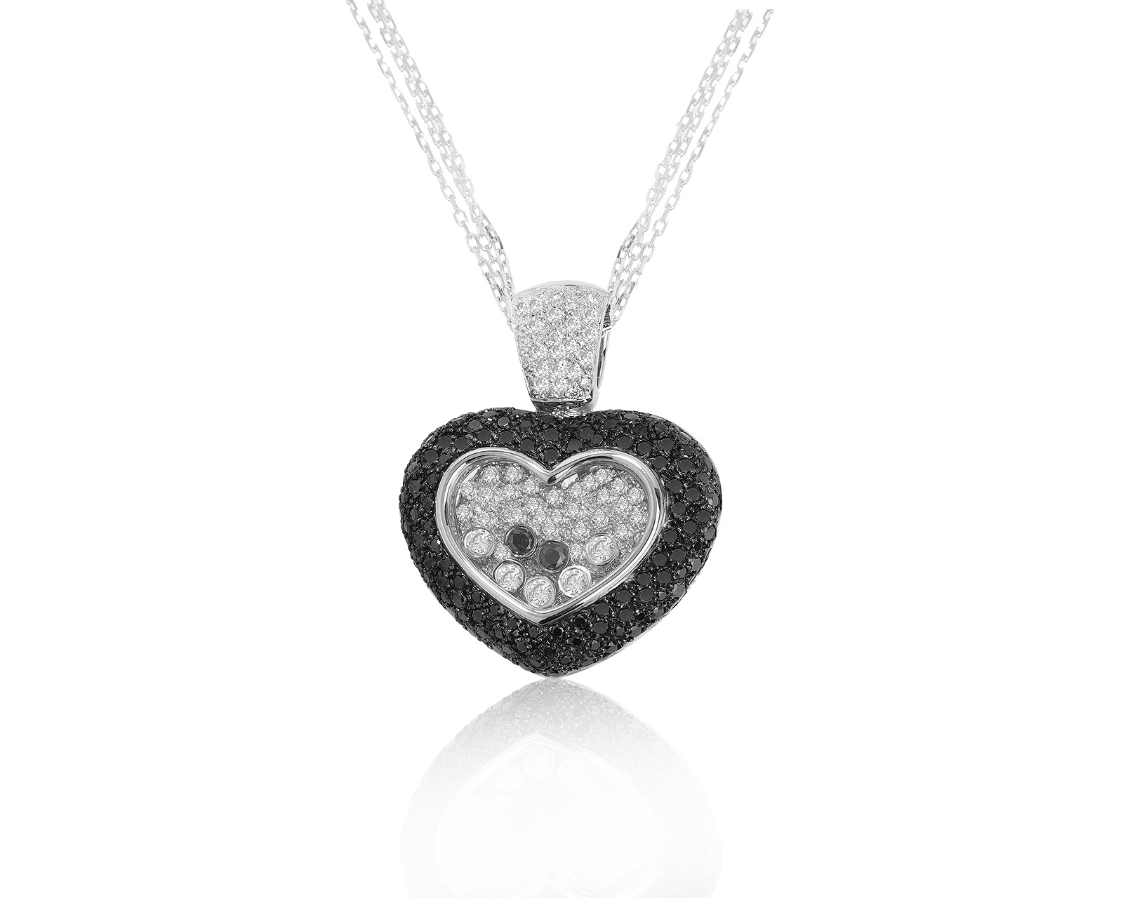 Завораживающий золотой кулон с бриллиантами 3.62ct 200821/8