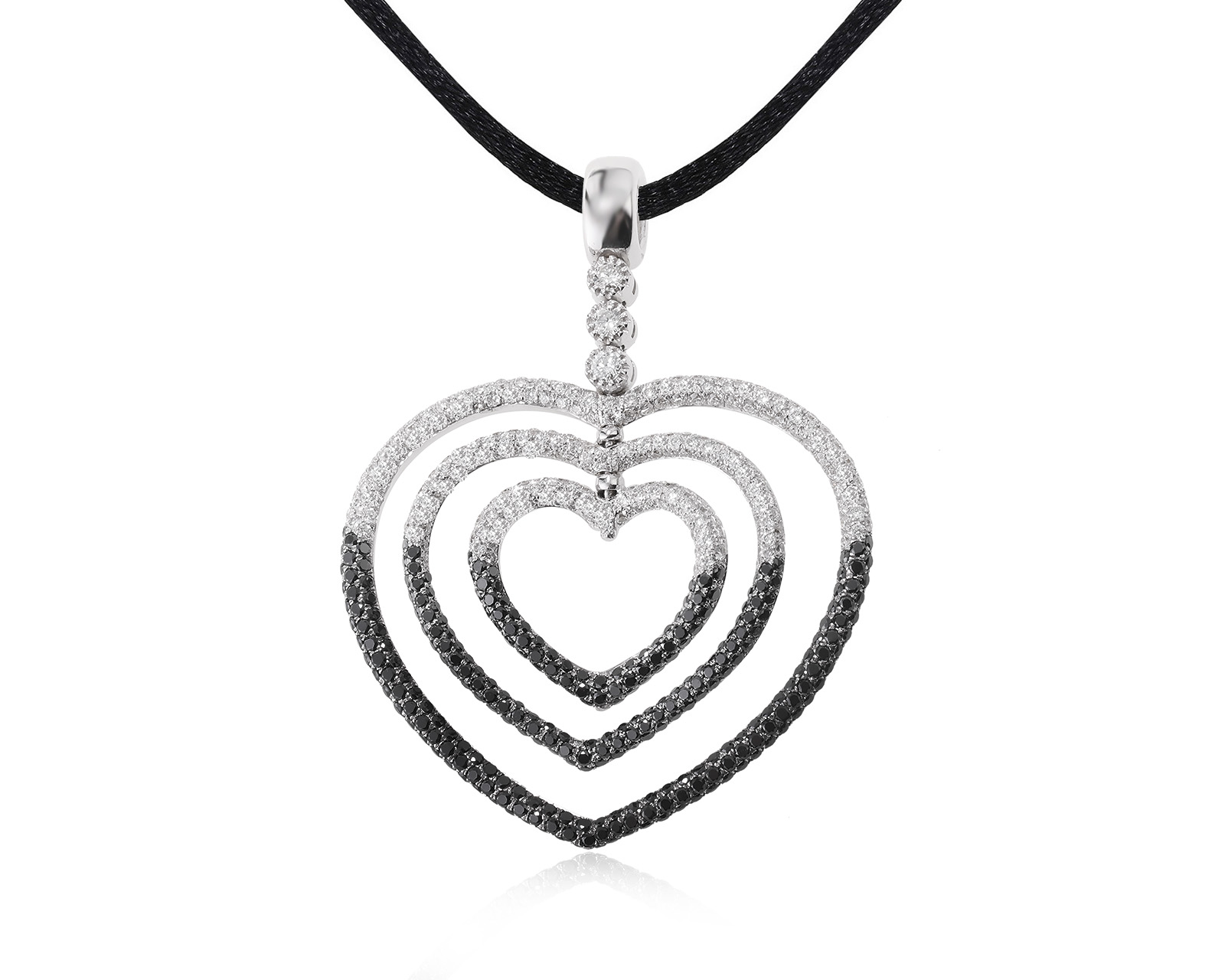 Золотой кулон с бриллиантами 4.00ct 310823/3