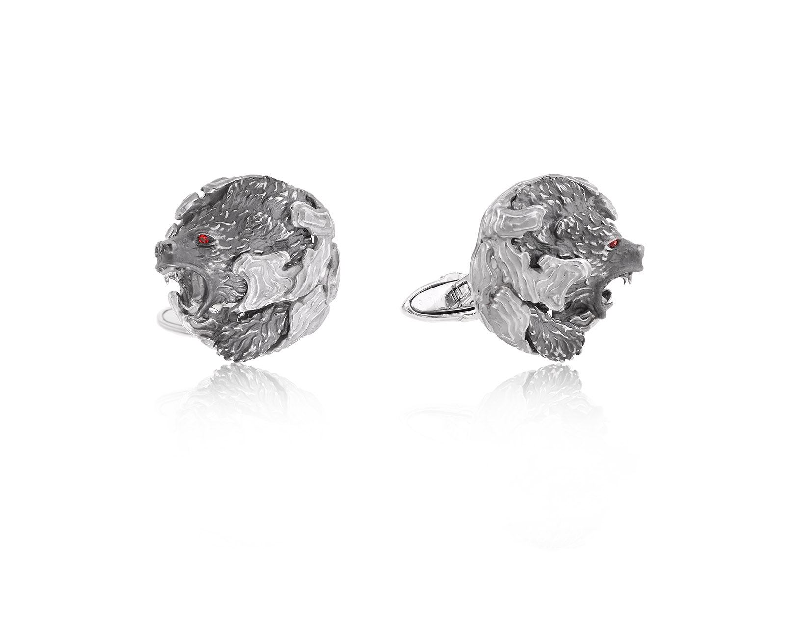 Оригинальные золотые запонки Magerit Acecho Bear