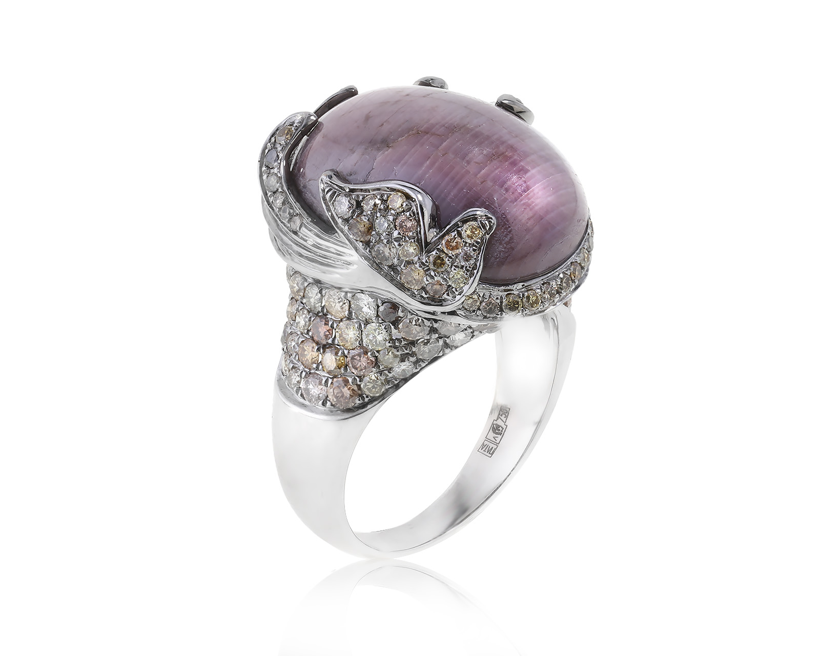 Превосходное золотое кольцо с сапфиром 24.73ct 120423/4