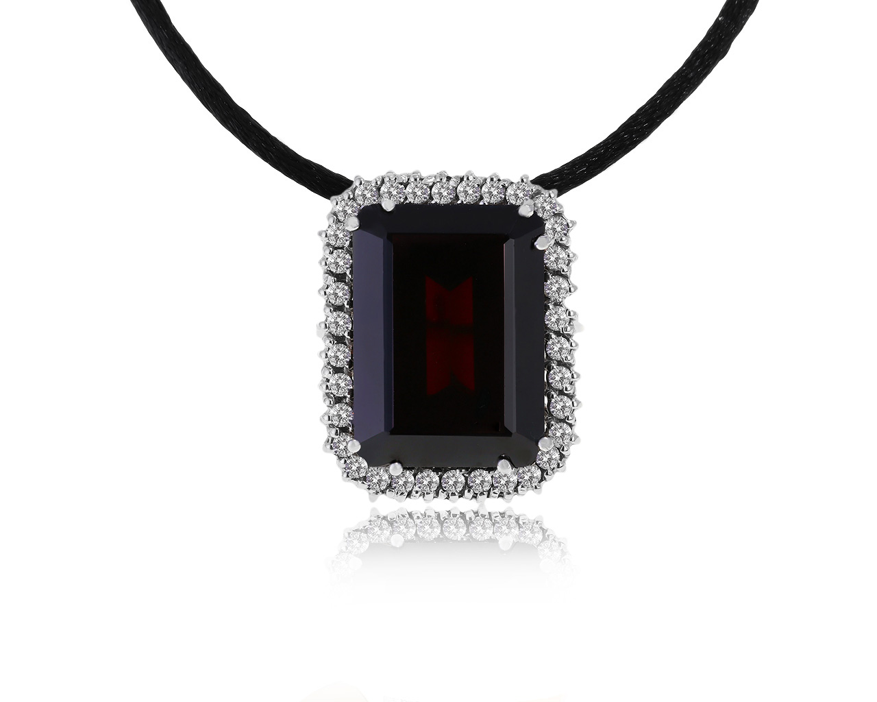 Оригинальный золотой кулон с гранатом 18.80ct Gold Dreams 050321/24