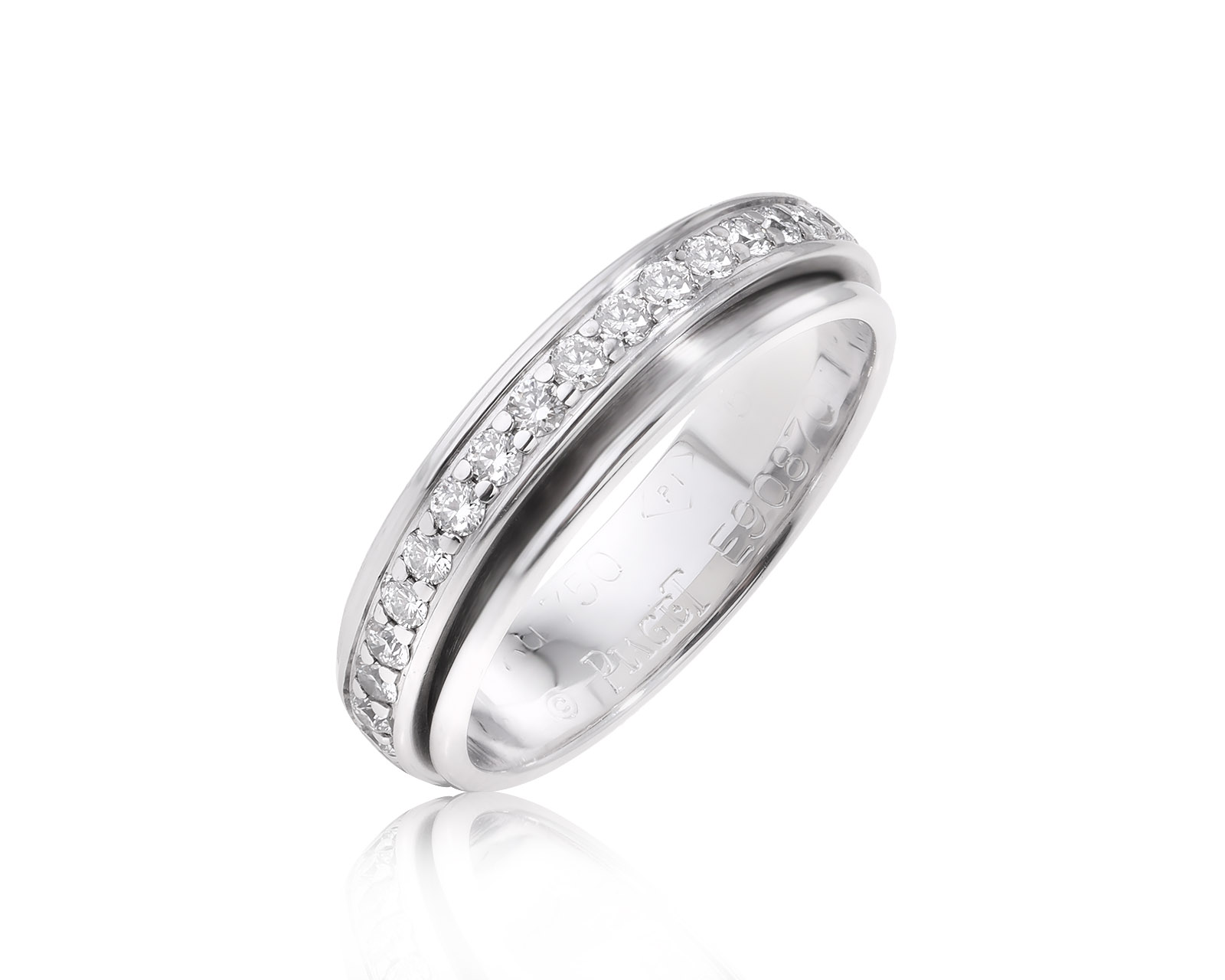 Оригинальное золотое кольцо с бриллиантами 0.52ct Piaget Possession 190724/2