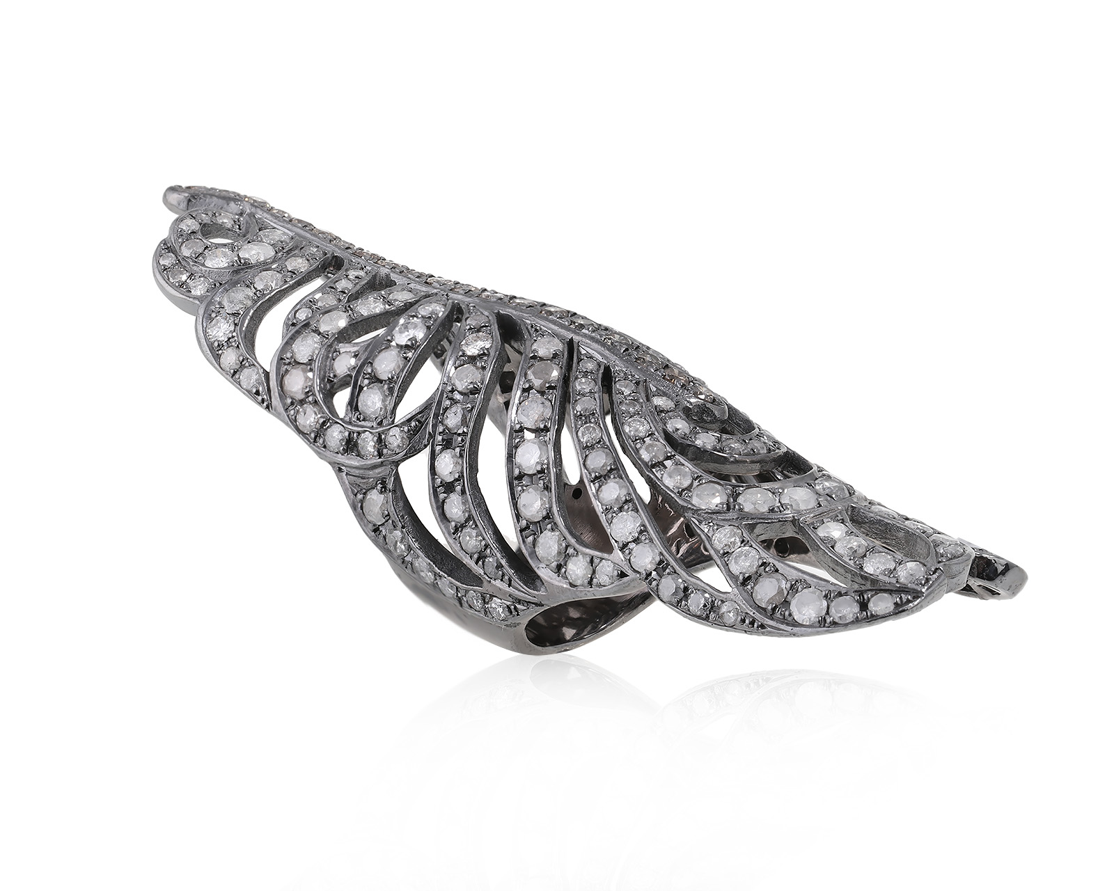 Оригинальное золотое кольцо с бриллиантами 6.06ct Loree Rodkin 070324/2