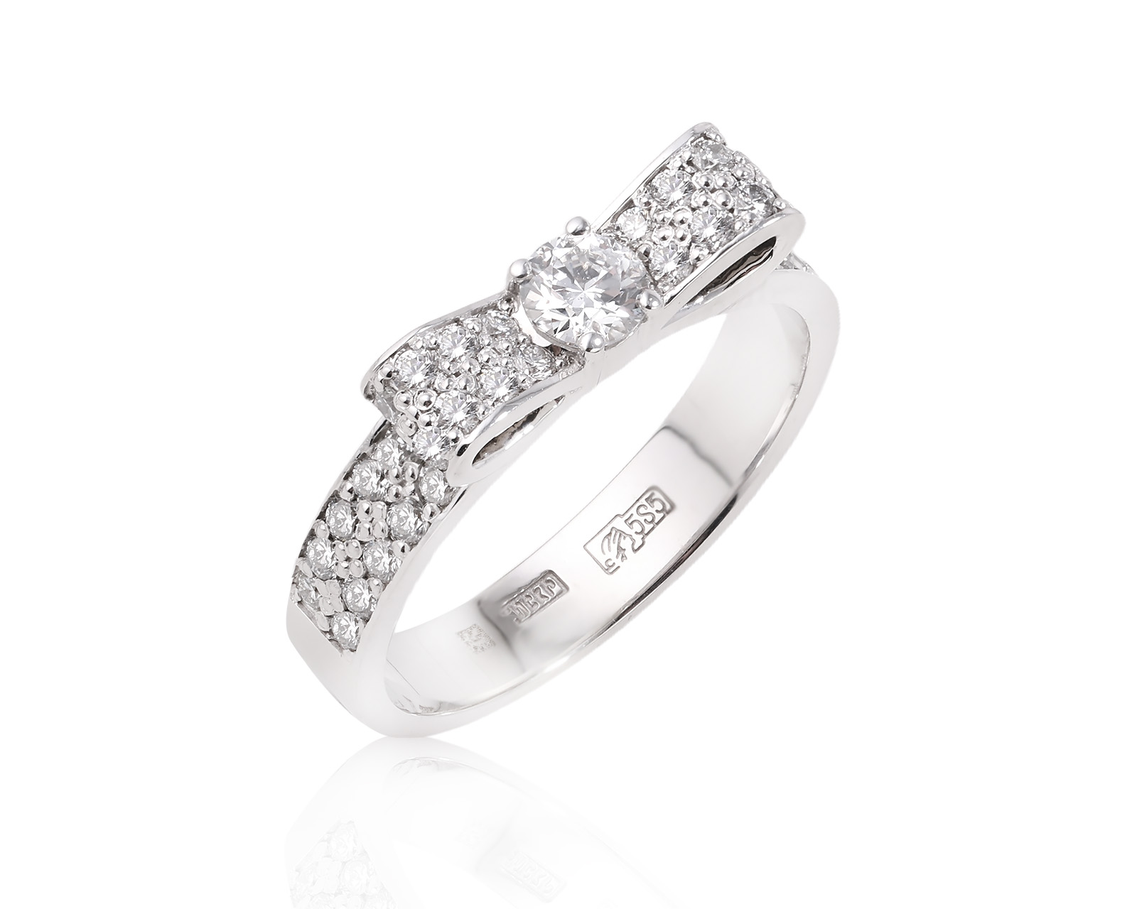 Оригинальное золотое кольцо с бриллиантами 0.68ct Constantin Artmayer 271125/КМ225