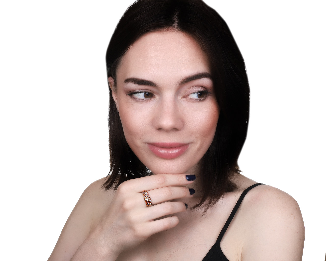 Оригинальное золотое кольцо с бриллиантами 1.67ct Gianni Lazzaro