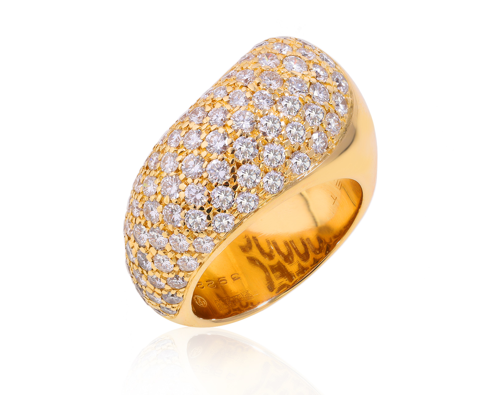 Оригинальное золотое кольцо Chaumet Homage to Venice 170225/1