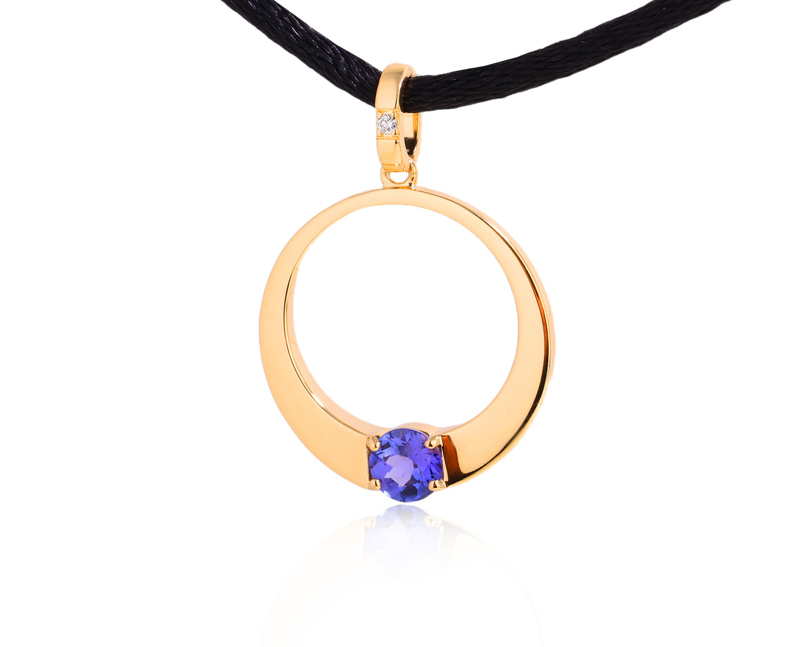 Оригинальный золотой кулон Bernhard H. Mayer Blue Breeze