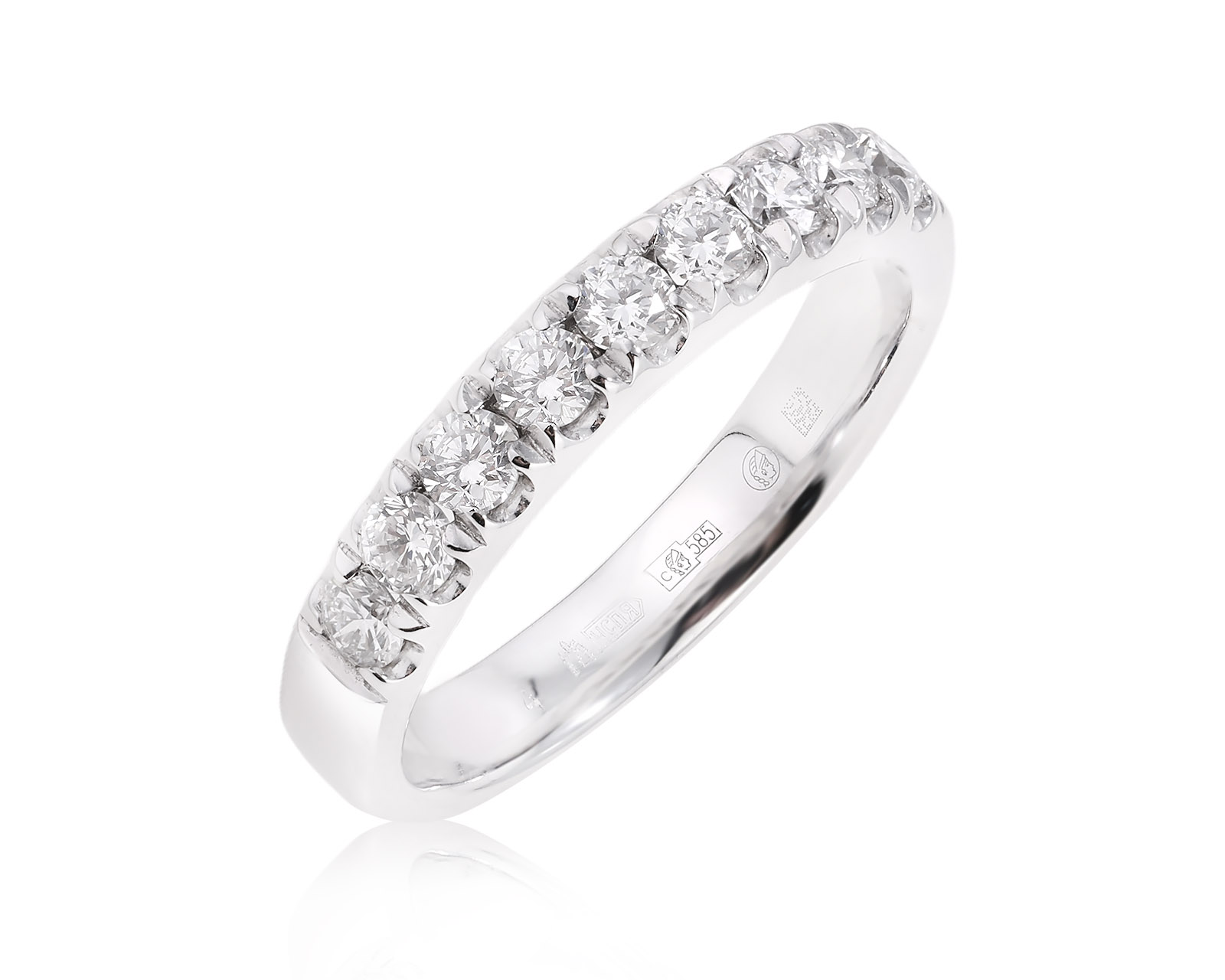 Оригинальное золотое кольцо с бриллиантами 0.48ct МЮЗ Millennium 260825/16