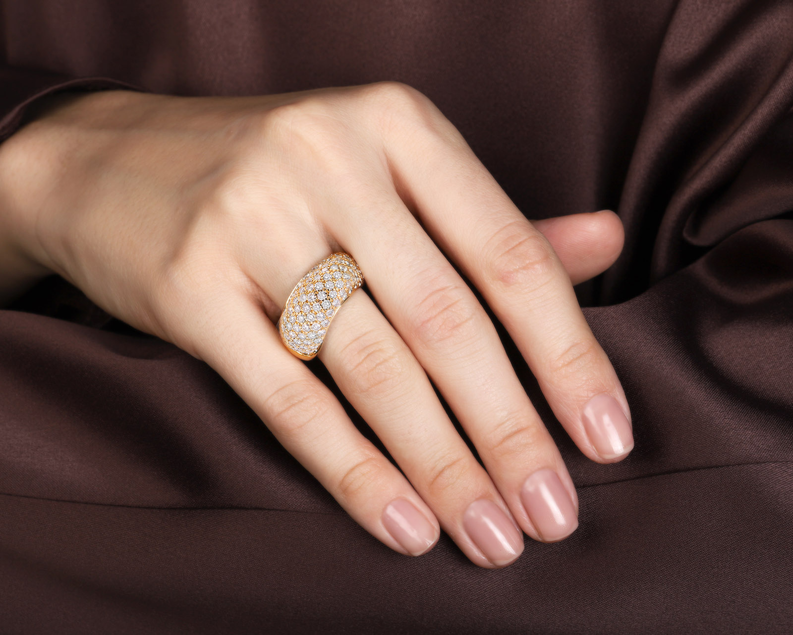 Оригинальное золотое кольцо Chaumet Homage to Venice