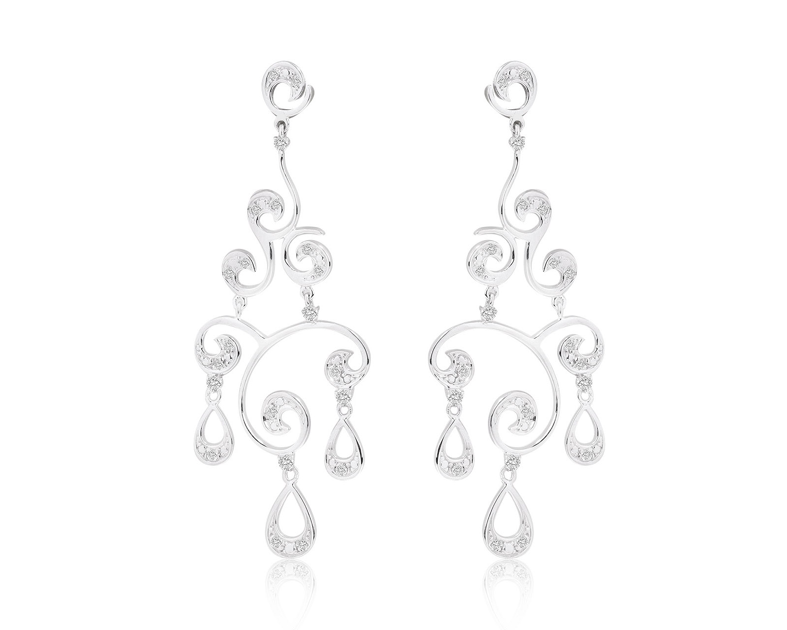 Оригинальные золотые серьги с бриллиантами 0.27ct H.Stern 230820/КМ02