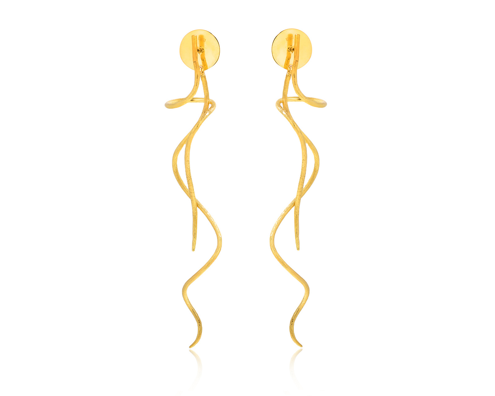 Оригинальные золотые серьги H.Stern Zephyr 040725/5