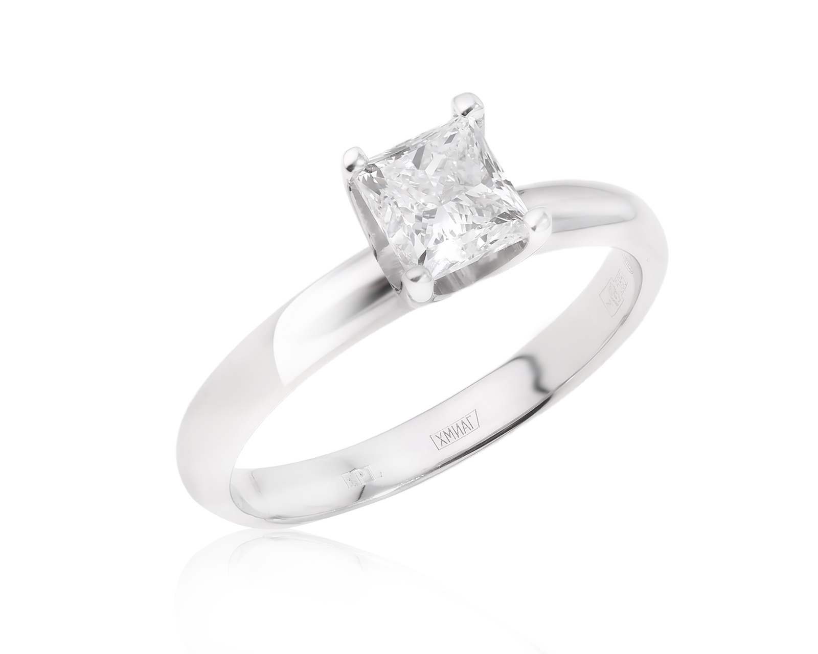 Оригинальное золотое кольцо ЭПЛ Якутские бриллианты 230625/2