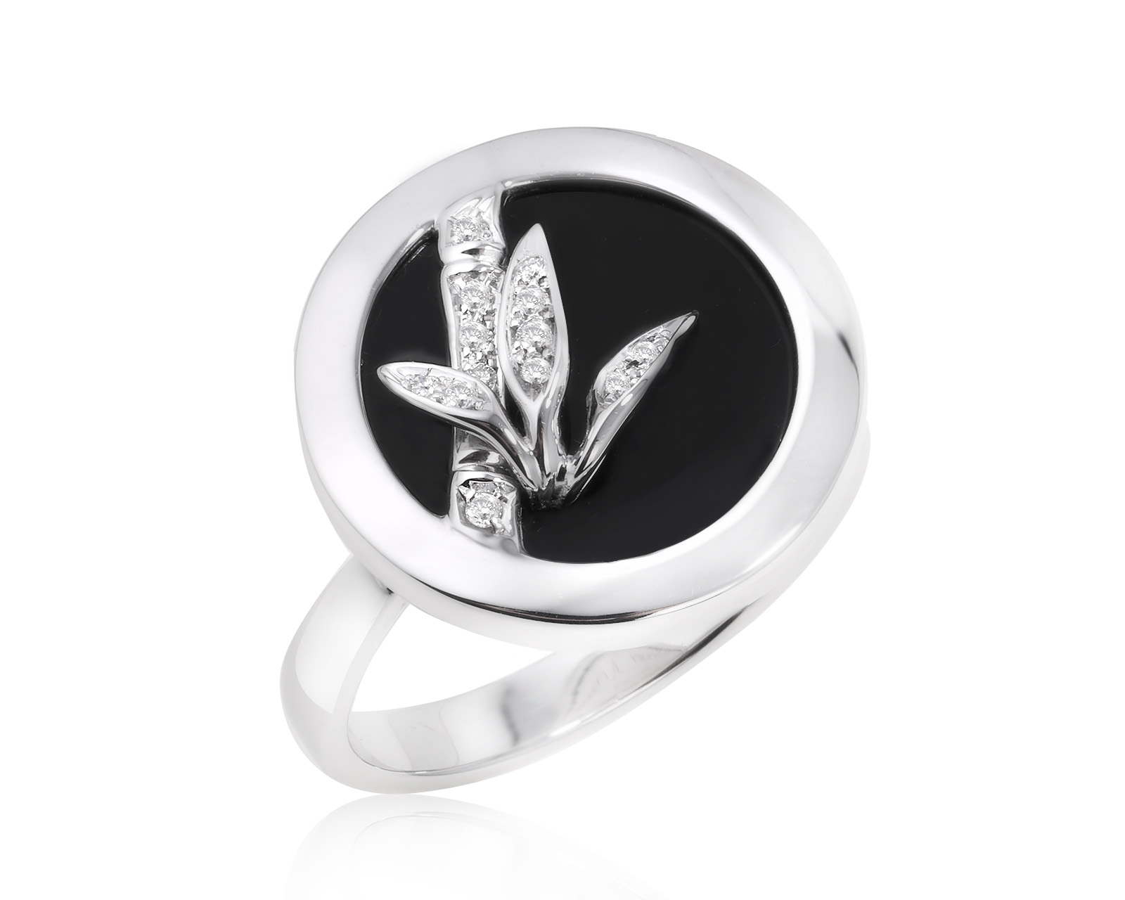 Оригинальное золотое кольцо Carrera y Carrera Bamboo