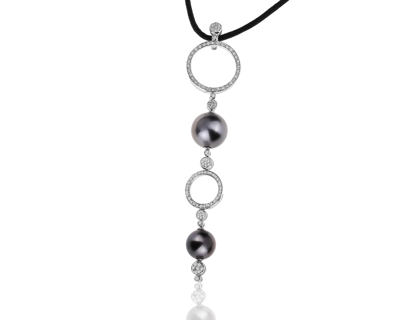 Оригинальный золотой кулон с бриллиантами 0.63ct Antonini 030620/3