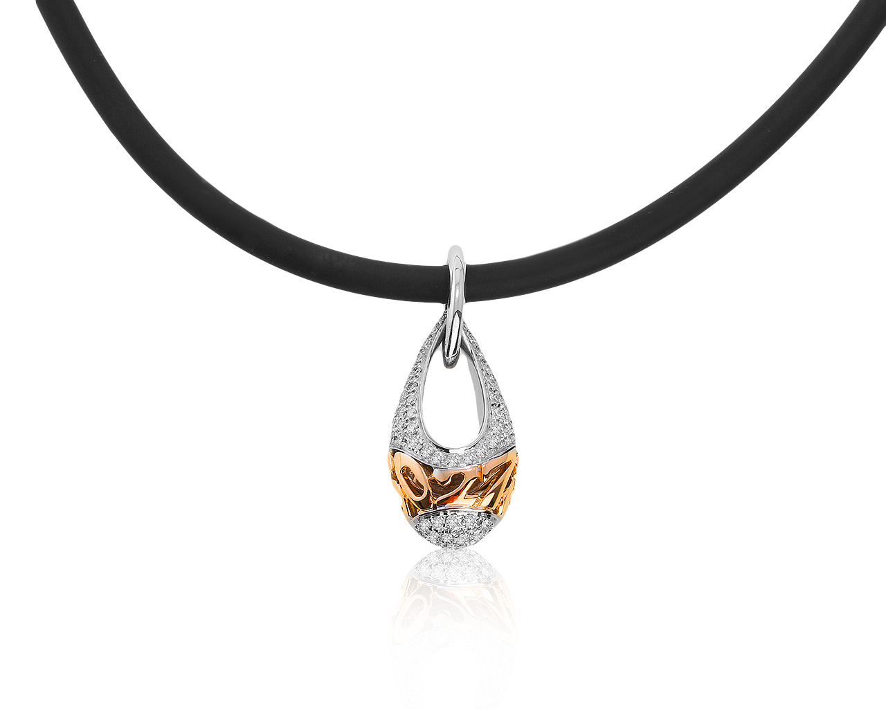 Оригинальный золотой кулон с бриллиантами 1.50ct Franck Muller Talisman 150120/КМ01