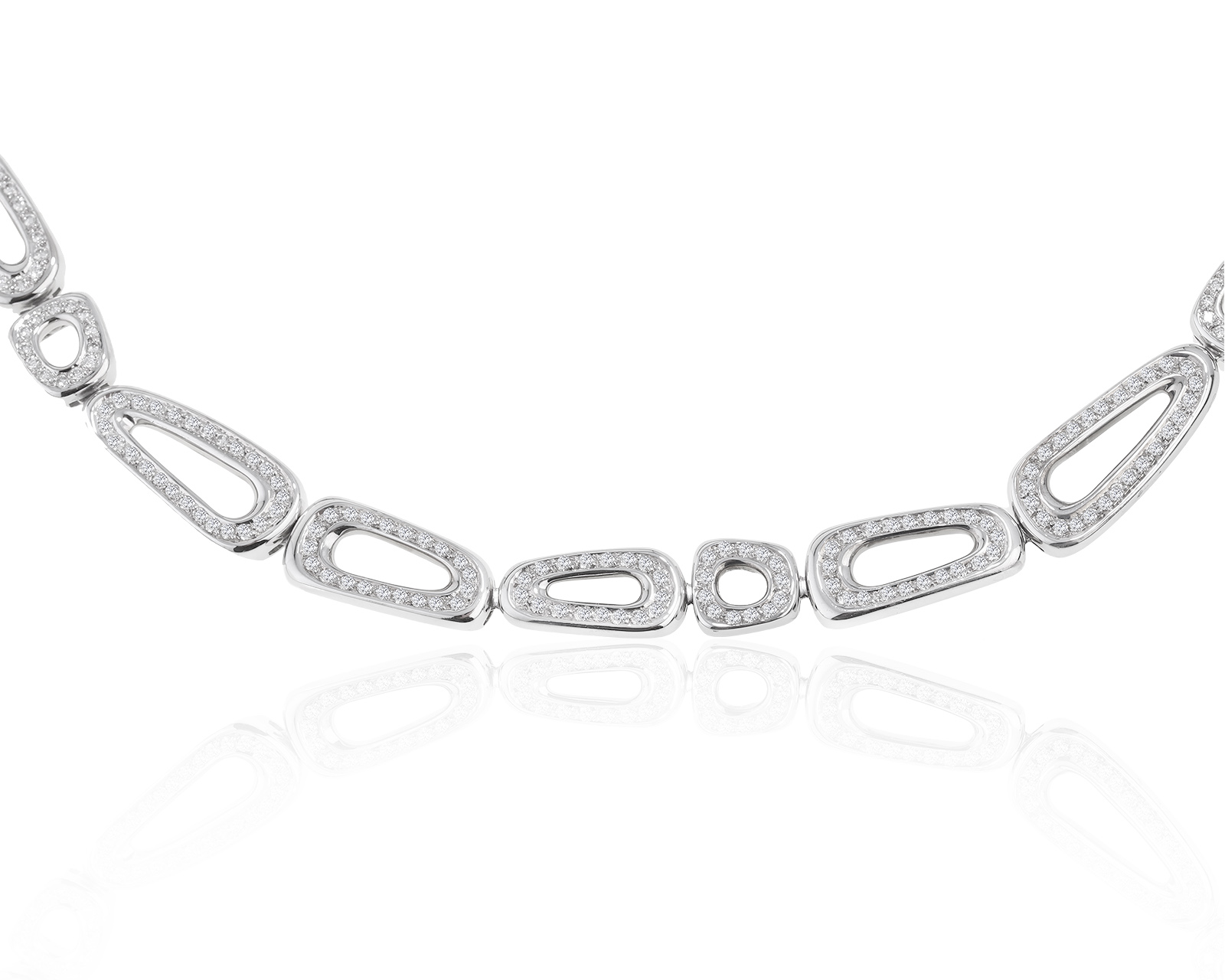 Оригинальное золотое колье c бриллиантами 3.98ct Antonini 200522/16