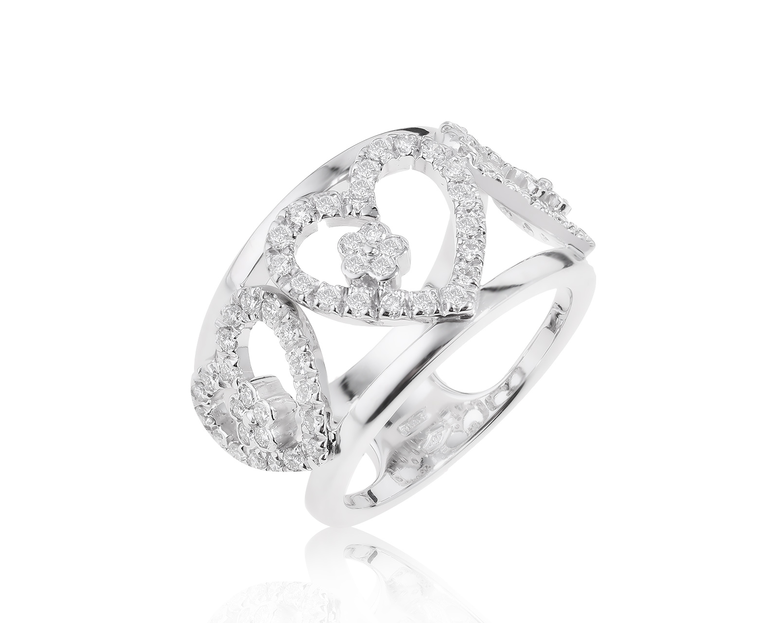 Оригинальное золотое кольцо с бриллиантами 0.85ct Staurino Fratelli 270422/7