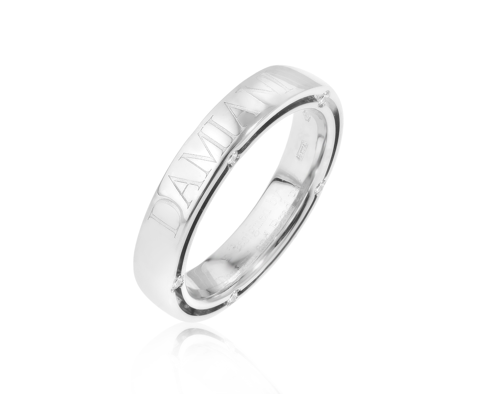 Оригинальное золотое кольцо Damiani D.Side 170324/9