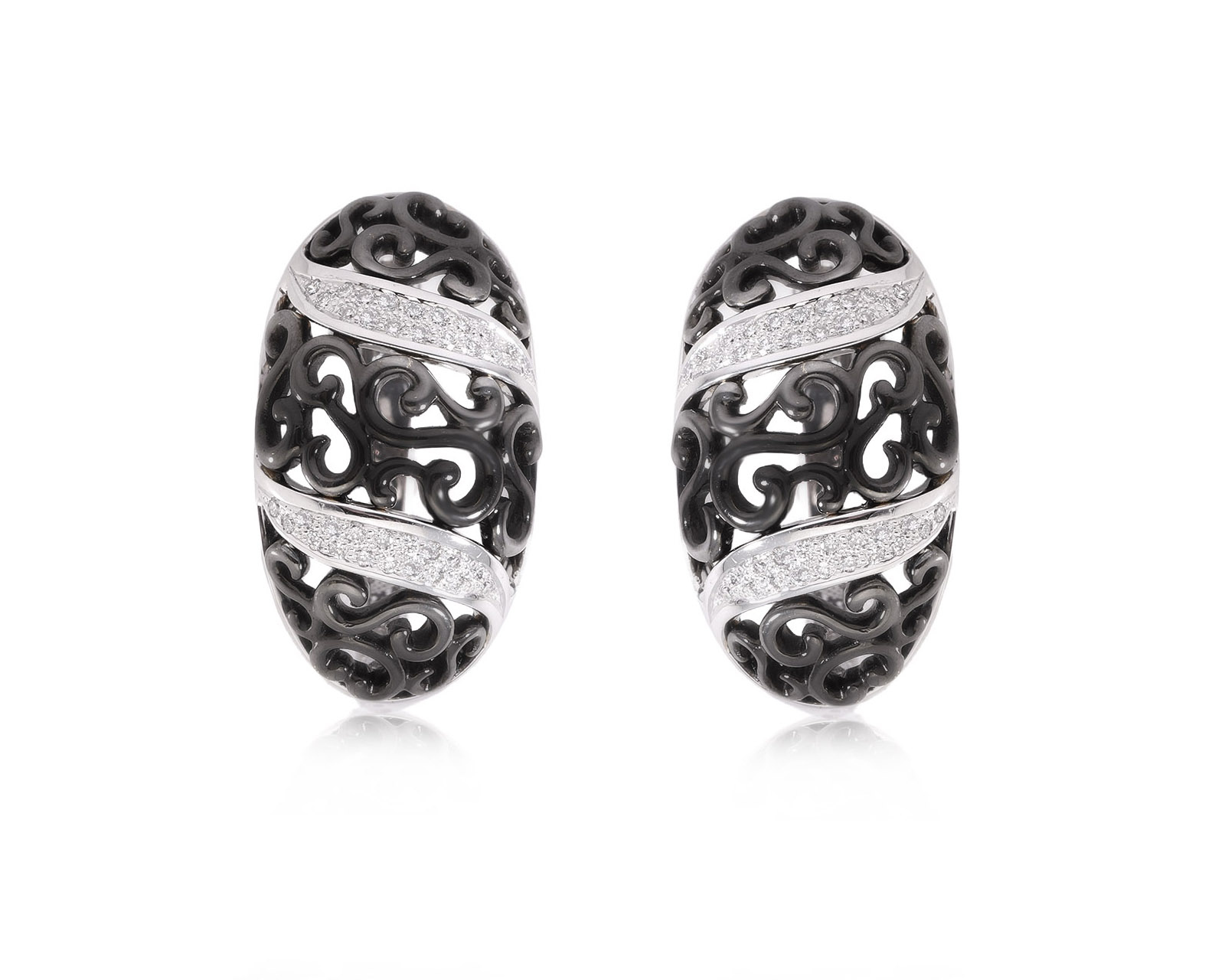 Оригинальные золотые серьги с бриллиантами 0.31ct Constantin Artmayer 011225/КМ266