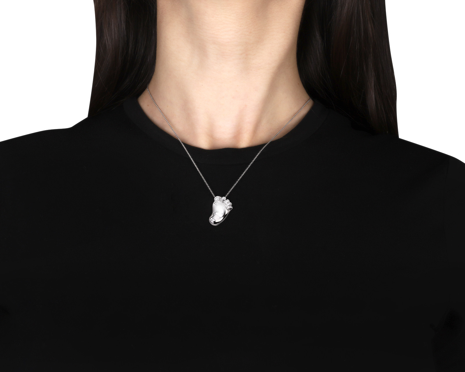 Оригинальное золотое колье с цветными камнями Pasquale Bruni Orme