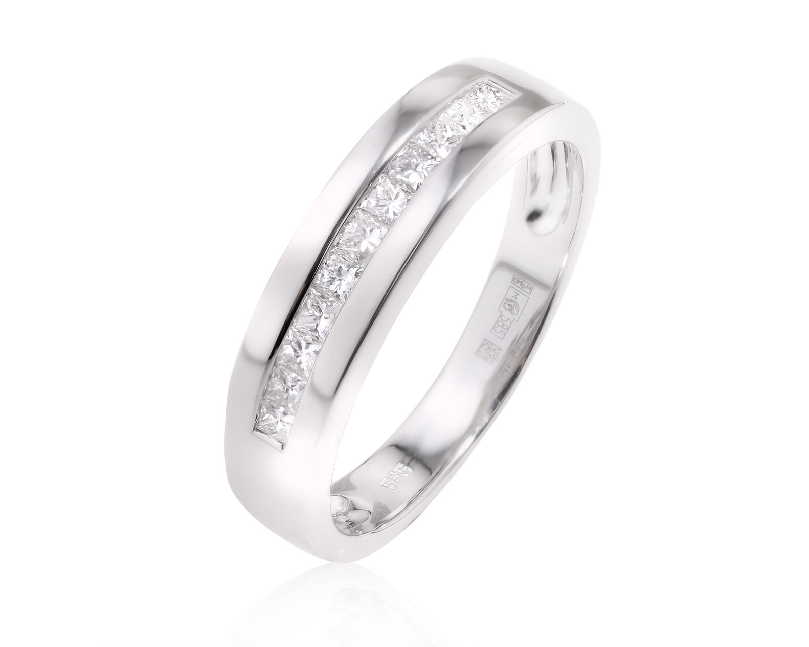 Золотое кольцо с бриллиантами 0.48ct 160924/7