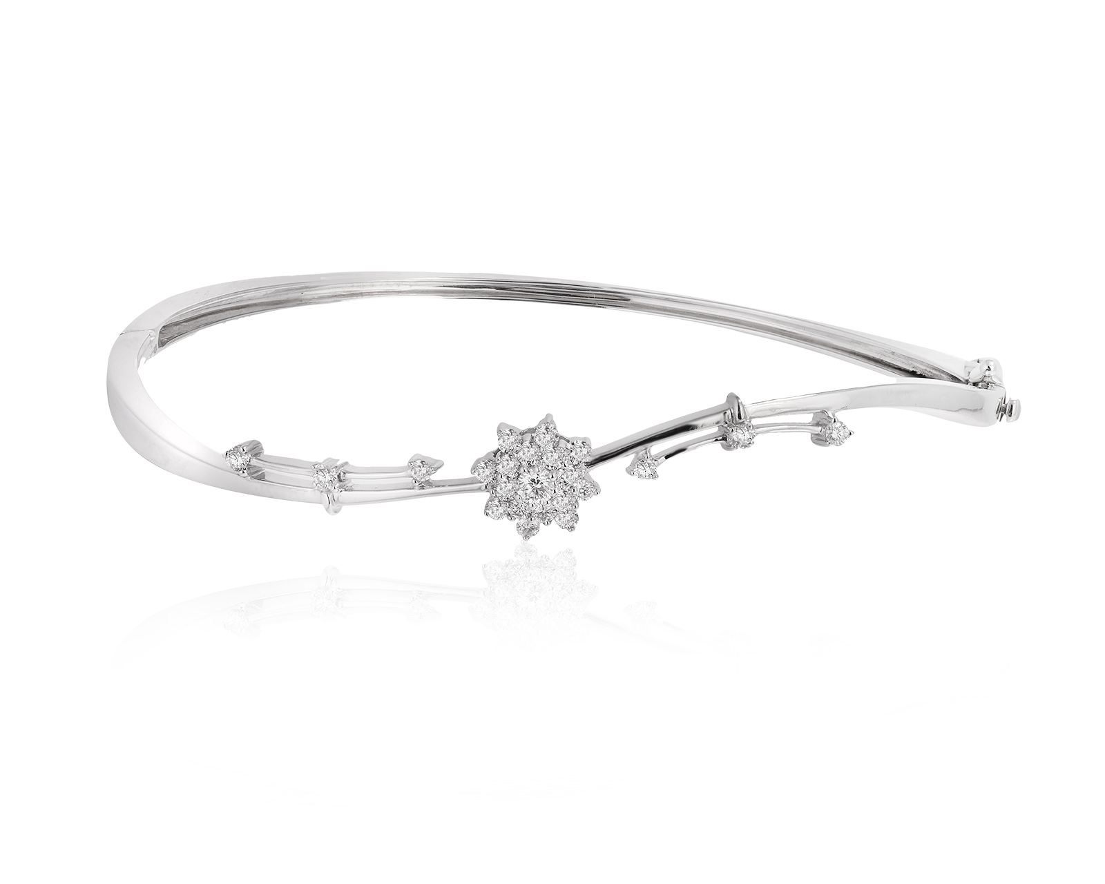 Золотой браслет с бриллиантами 0.46ct 171224/3